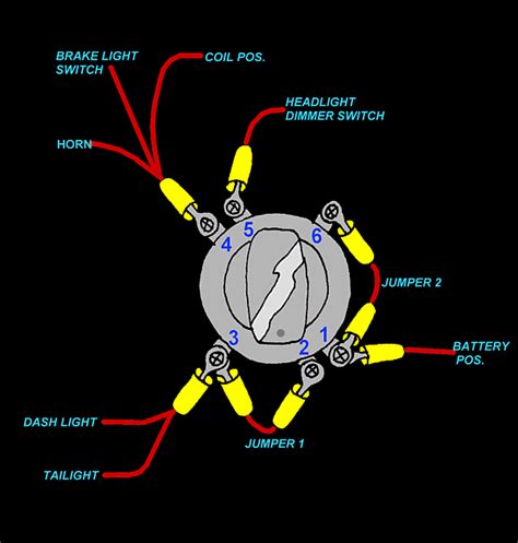 7 Terminal Ignition Switch Wiring Diagram