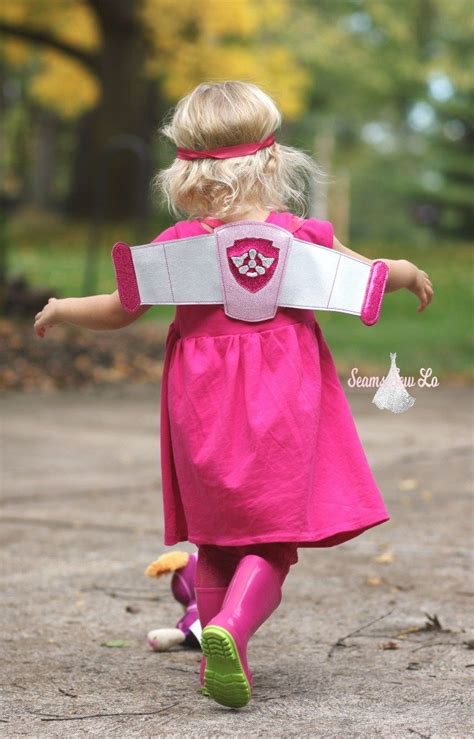 Skye Paw Patrol Halloween Costume With Wings And Goggles Paw Patrol