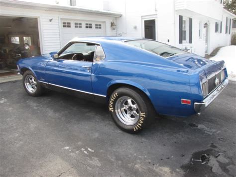 1970 Ford Mach 1 Mustang Fastback Mach I Classic Ford Mustang 1970