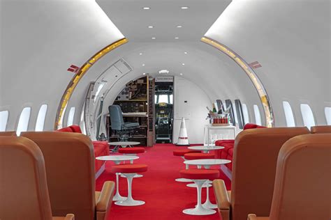 Stonehill Taylor Designs Retro Connie Bar Inside A Plane At Jfks Twa