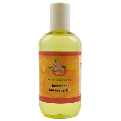 Intimate Massage Oil A Blended Formula By Herbs Hands Healing 250ml