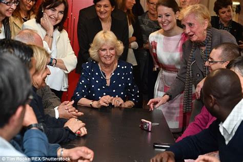 Camilla Meets Victims Of Human Trafficking In Florence Daily Mail Online