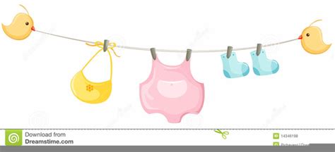 Baby Shower Clothesline Clipart 20 Free Cliparts Download Images On