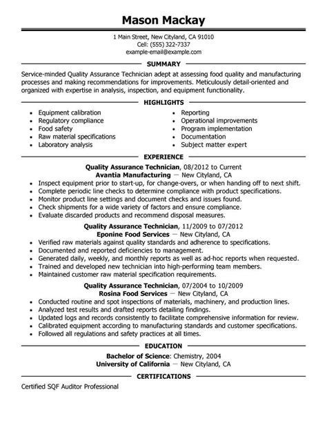 Browse thousands of quality control resumes examples to see what it takes to stand out. Best Quality Assurance Resume Example | LiveCareer