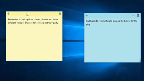 Simple sticky notes is a good productivity tool for almost anyone. How to Use Sticky Notes as Reminders in Windows 10 | News ...