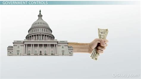 controlling supply government intervention and market forces video and lesson transcript