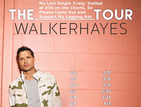 Walker Hayes Tour 7 Saving Country Music