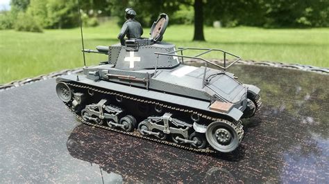 German Command Tank Pzkpfw35t Plastic Model Military Vehicle Kit