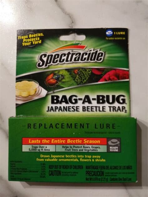Spectracide Bag A Bug Japanese Beetle Trap Replacement Lure 221g For