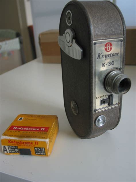 Keystone K 36 8mm Film Camera Kodak Kodachrome II Color Movie Film | 8mm film, Film camera, Film 