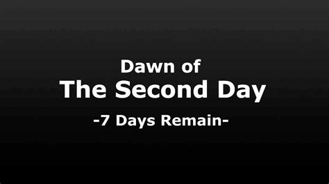 7 Days Remain Youtube