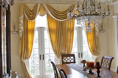 Dining Room Drapes Elegantly Designed Drapery For Dining Rooms
