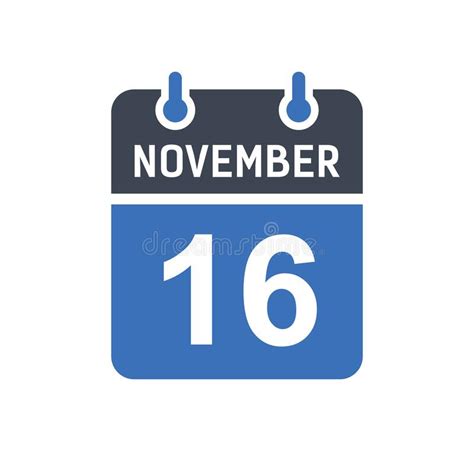 November 17 Calendar Date Icon Event Date Icon Calendar Date Icon