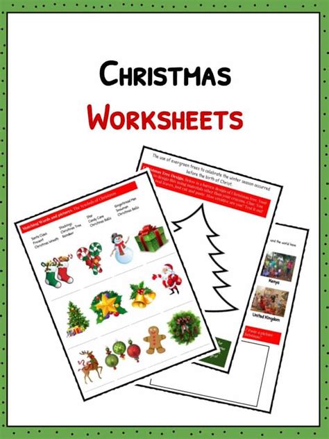 Christmas esl printable crossword puzzle worksheets. Christmas Facts, Information & Worksheets For Kids ...