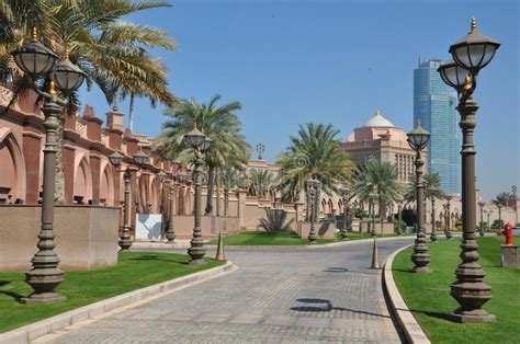 Hotel Del Palacio De Los Emiratos En Abu Dhabi Uae Foto De Archivo