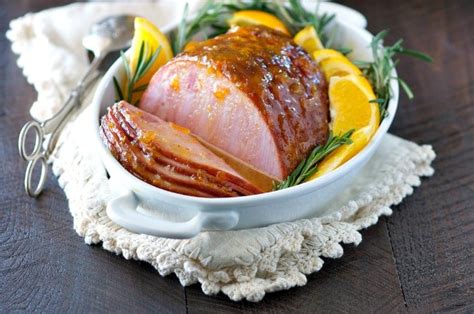 Easy Citrus Glazed Baked Ham The Seasoned Mom