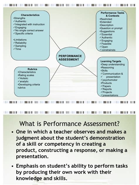 Process Oriented Performance Based Assessment Educational Assessment