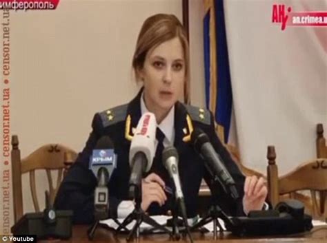 Natalia Poklonskaya Becomes Crimeas New Attorney General As High Heel