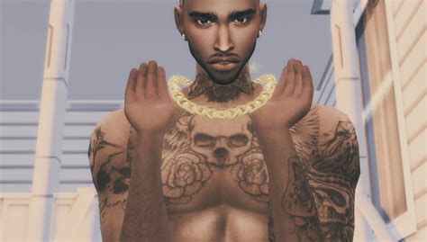 Desires Cc Finds Blvck Life Simz 2 New Necklace Meshes For Your