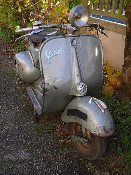 Midlifemodrare As They Come Barn Find 1952 Vespa Acma With See