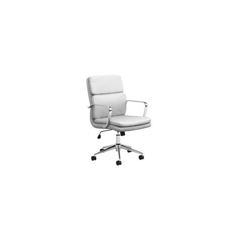 Ximena Standard Back Upholstered Office Chair White 801767 By Coaster