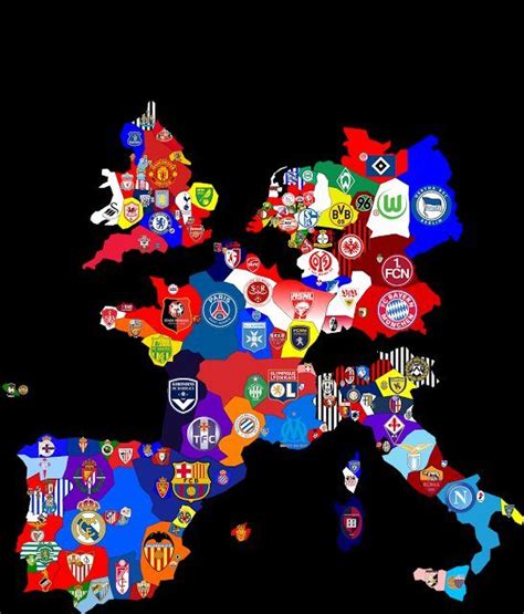 Arminia bielefeld bielefeld een duitse voetbalclub, opgericht in 1905 en uitkomend in de bundesliga. Map of top division football clubs in major European ...