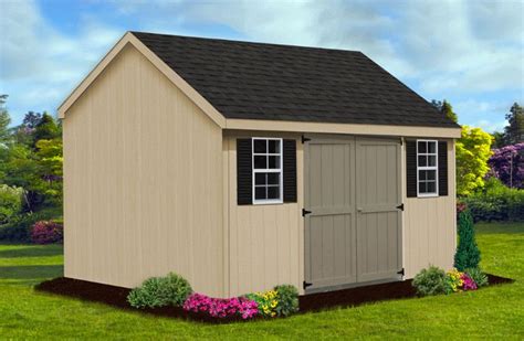 Craftsman Shed Classic Backyard Shed Painted Storage Sheds From Fox