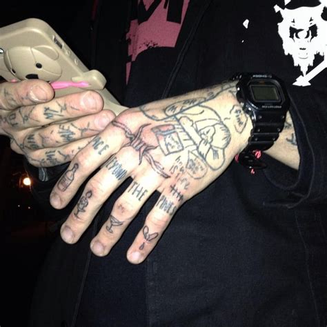 Grunge Aesthetic Edgy Hand Tattoos Canvas Depot