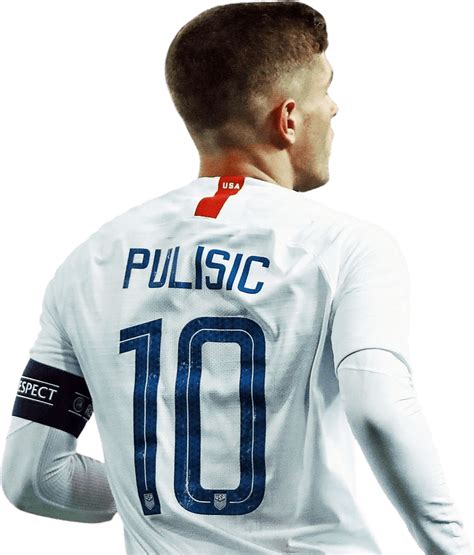 Christian Pulisic football render - 71360 - FootyRenders