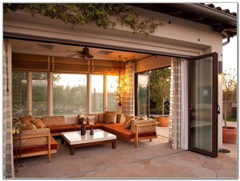 An enclosed patio minimizes the exposure of your outdoor furniture to external elements. Furniture Enclosed Patio Image Screened Porch Idea Closeout Wicker Indoor Home Elements And ...