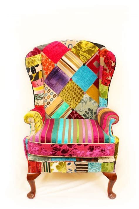 Upholstery Sample Crafts With Images Patchwork Furniture Patchwork