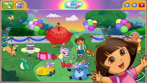 Dora The Explorer Surprise Party