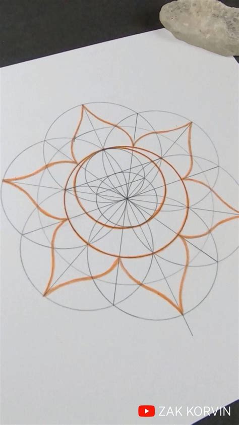 How To Draw Sacred Geometry Step By Step At Drawing Tutorials