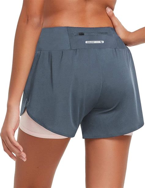 Baleaf Womens In Workout Shorts Quick Dry Active Training With Compression Linner Clothing