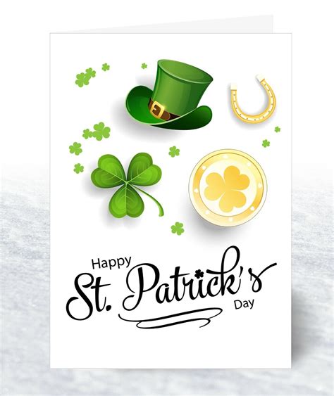 X St Patricks Day Greeting Cards Blank Inside With Envelopes EBay
