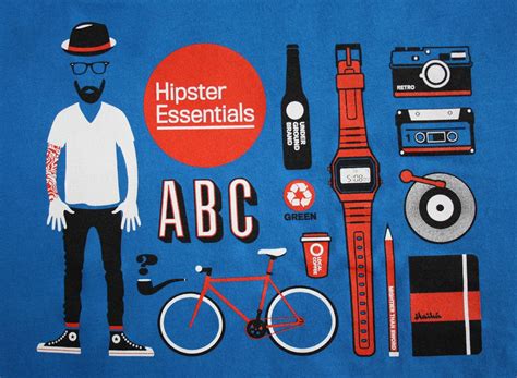 Hipster Essentials T Shirt 3000 Via Etsy Hipster Etsy Retro