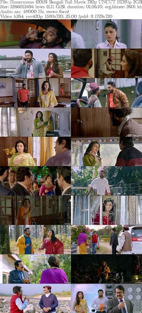 Honeymoon 2018 Bengali Movie Hdrip 720p 900mb Sm Media Leteat Movie