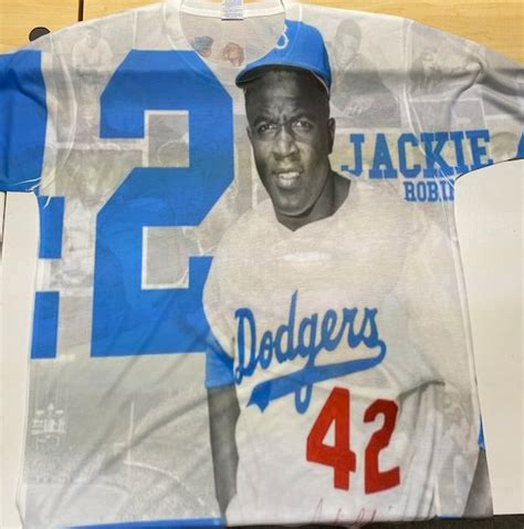 Jackie Robinson And Willie Mays Custom All Over Sublimation Etsy