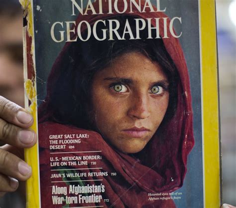 Li Il Afghan Girl With The Green Eyes And The Legendary Nikkor 105mm F2