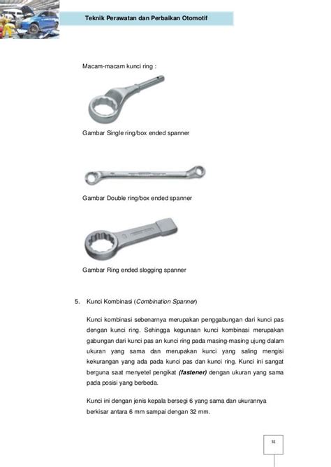 Teknik Perawatan Dan Perbaikan Otomotif Ototronik Smk