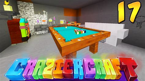 Minecraft Crazier Craft 17 Man Cave Finished House Youtube