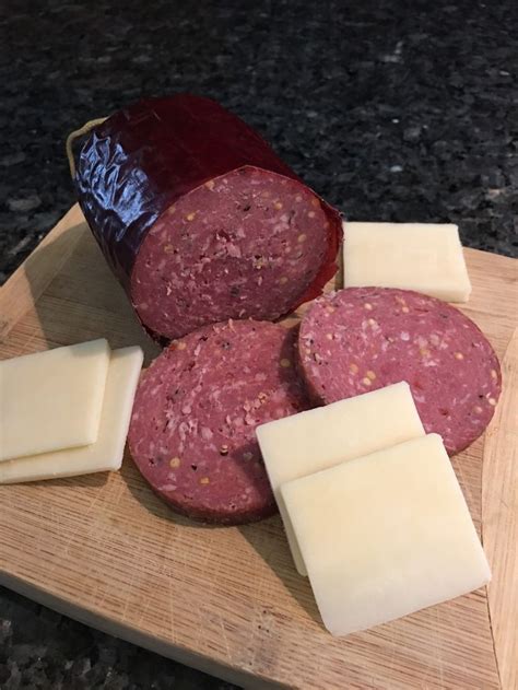 Homemade summer sausage that i think rivals most, if not all you can buy at the store. Smoked Summer Sausage (With images) | Summer sausage ...