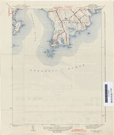 Rhode Island Historical Topographic Maps Perry Castañeda Map