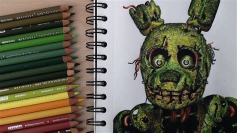 How To Draw Springtrap Como Dibujar Springtrap Fnaf 3 Youtube Otosection