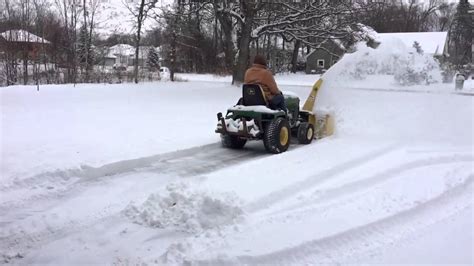 John Deere 445 Snowblower 3 Youtube