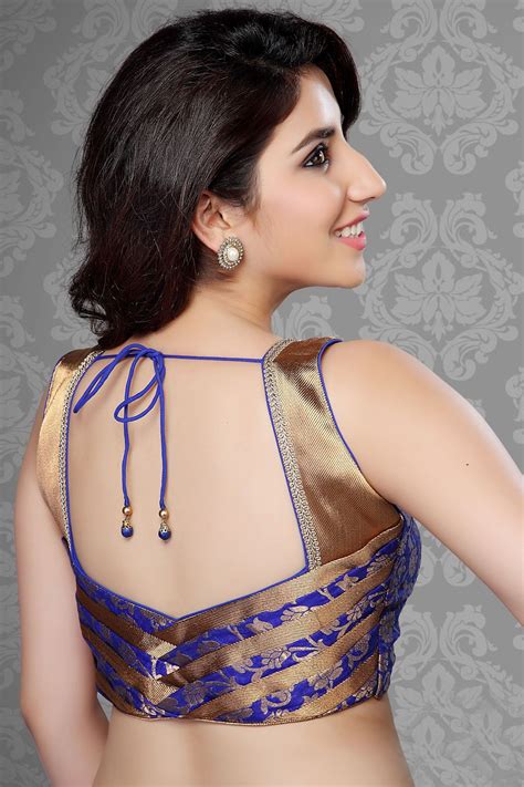 Pin By Pavan Rachna Soni On Blouse Designs Sleeveless Blouse Designs