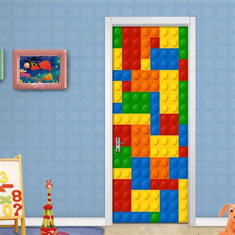 3d Wall Mural Wallpaper Kids Room Lego Bricks Children Room Bedroom