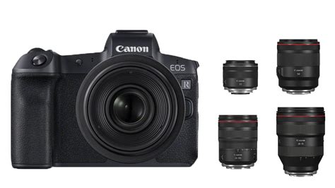 Canon Eos R Mirrorless Camera Officially Launched Along With Four New
