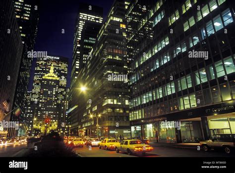 New York Night 1980s Hi Res Stock Photography And Images Alamy