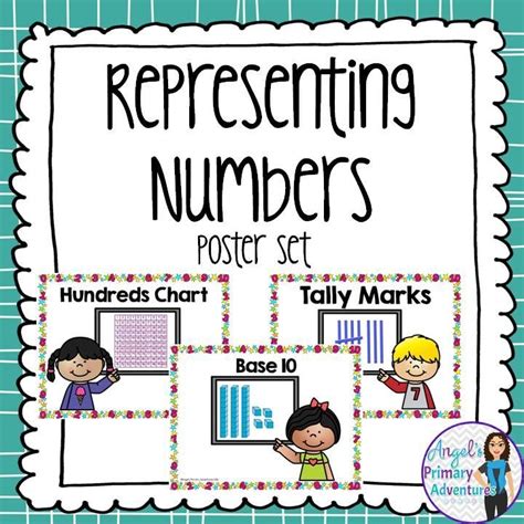 Representing Numbers Poster Set. Great for my place value/representing ...